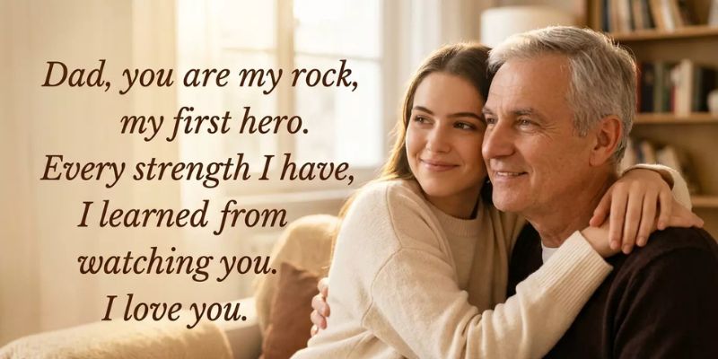 170+ Heartfelt Daughter Messages to Father That Melt Hearts