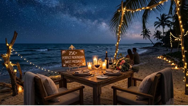 250+ Perfect Monthsary Sweet Messages for Girlfriend or Boyfriend