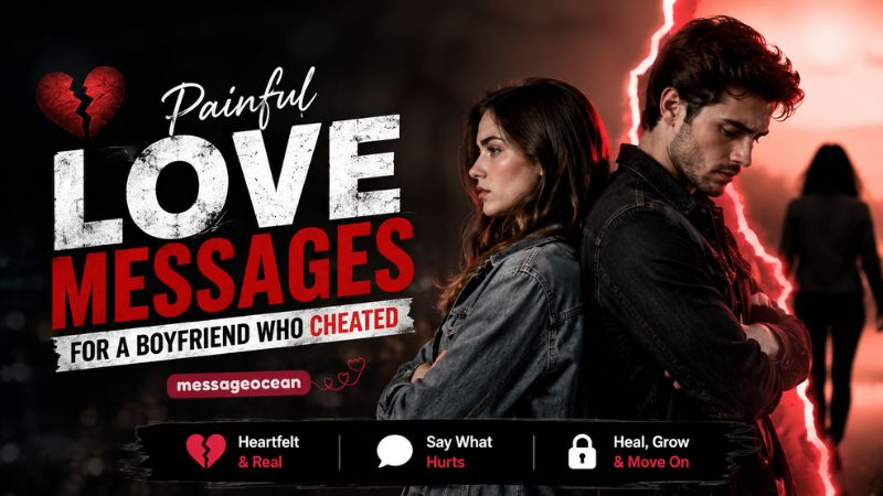 260+ Best Painful Love Messages for a Boyfriend Who Cheated