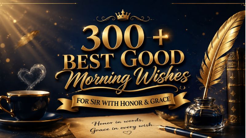 300+ Best Good Morning Wishes for Sir with Honor & Grace