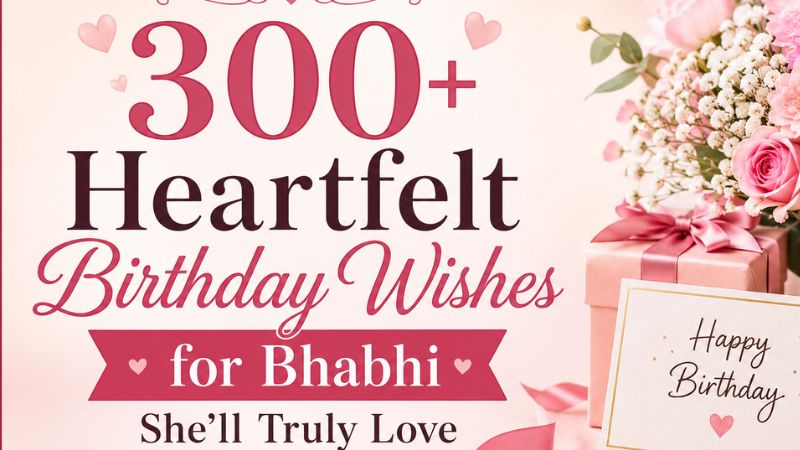 300+ Heartfelt Birthday Wishes for Bhabhi She'll Truly Love