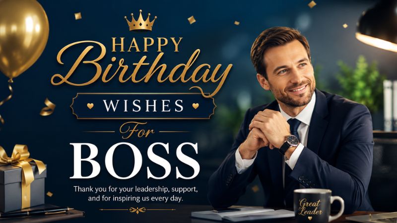 Best Birthday Wishes for Boss (Editor's Pick)