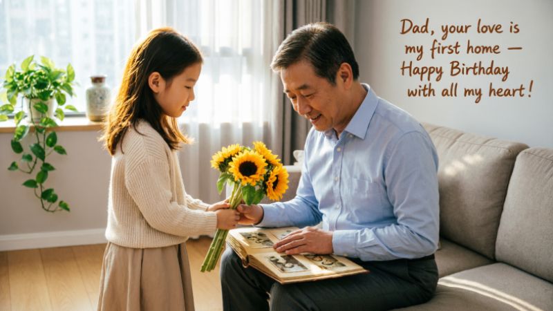 Best Father Birthday Wishes From Daughter for a Special Dad
