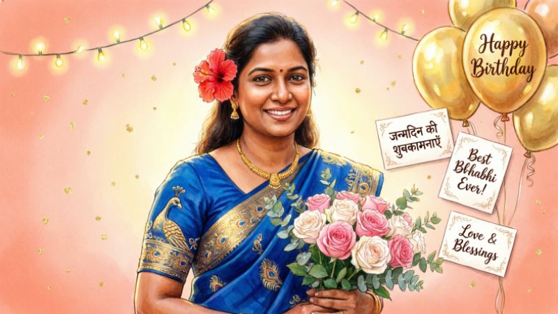 Birthday Wishes for Bhabhi like Sister