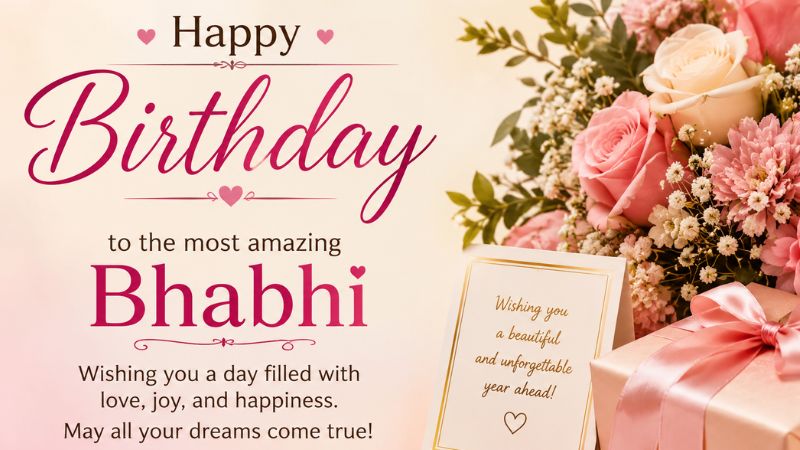 Birthday Wishes for Bhabhi
