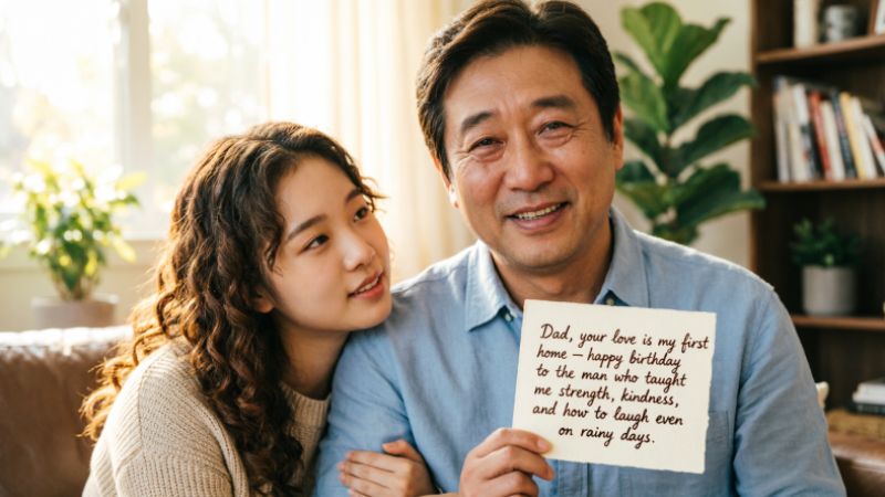 Father Birthday Wishes From Daughter That Will Melt His Heart