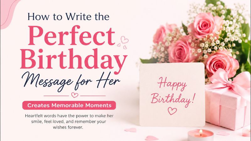 How to Write the Perfect Birthday Message for Her