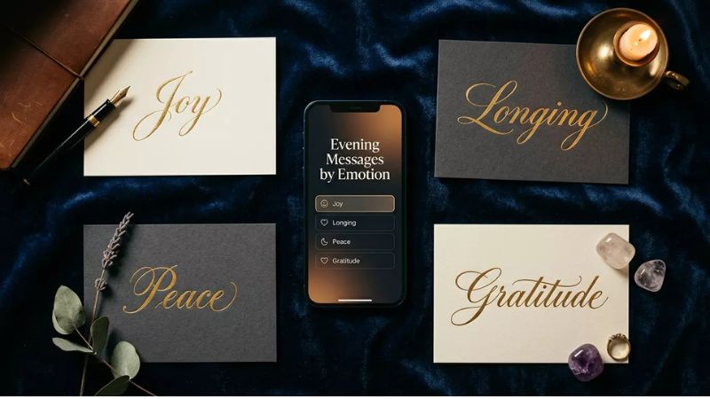 Long Good Evening Messages by Emotion