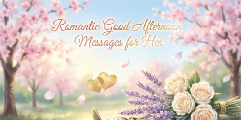 Romantic Good Afternoon Messages for Her