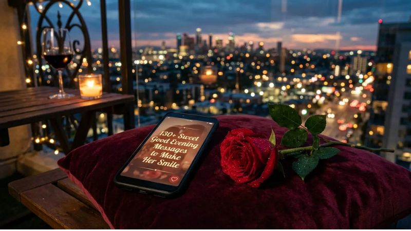 Romantic Long Good Evening Messages to My Love