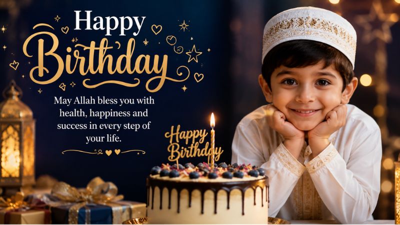 Unique 330+ Islamic Birthday Wishes for Son