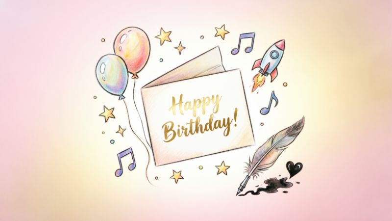 Unique & Creative Birthday Wishes (Unique Style)