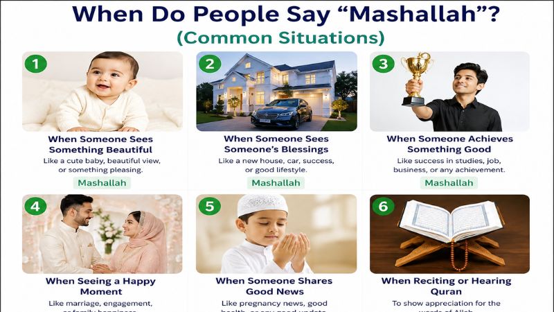 When Do People Say "Mashallah"?