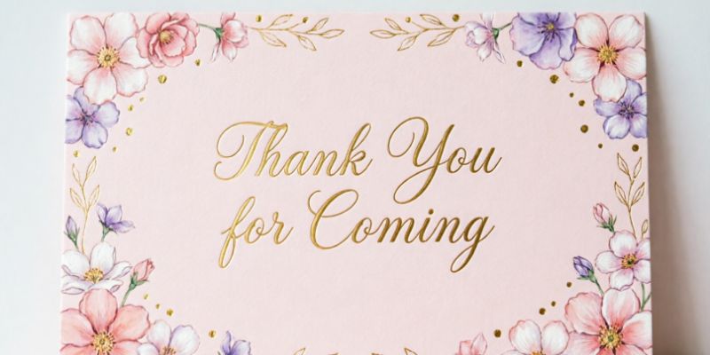 150+ Thank You for Coming Messages for Every Occasion
