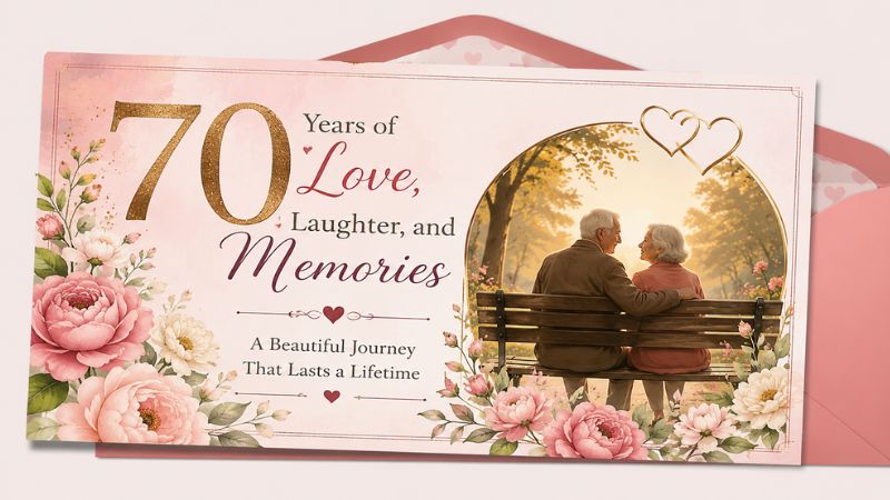 70th Birthday Wishes: Heartfelt, Funny, and Inspirational Messages