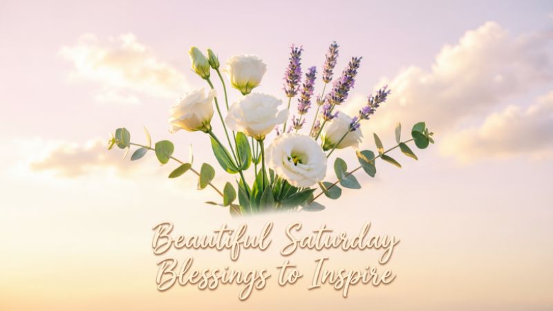 Beautiful Saturday Blessings to Inspire