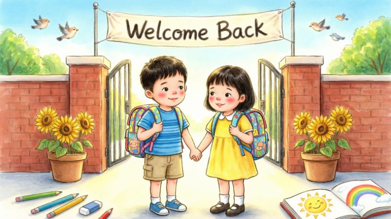 First Day of School Wishes for Kids