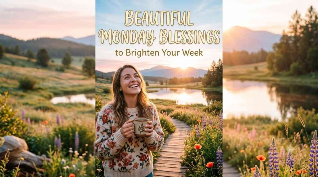 Beautiful Monday Blessings Images to Brighten Your Week