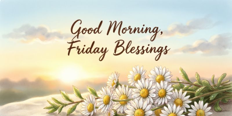 Good Morning Friday Blessings