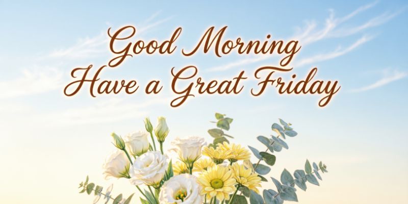 Good Morning, Have a Great Friday
