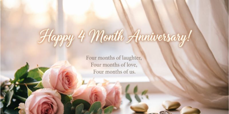 Happy 4 Month Anniversary Quotes
