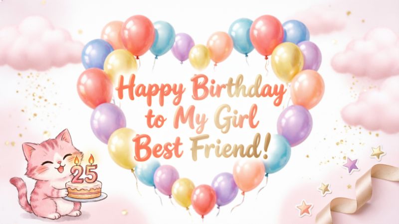 Happy Birthday Images for Your Girl Best Friend
