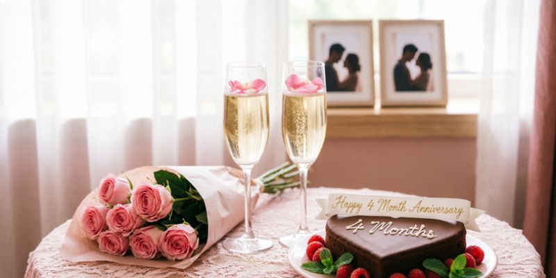 Romantic Happy 4 Month Anniversary