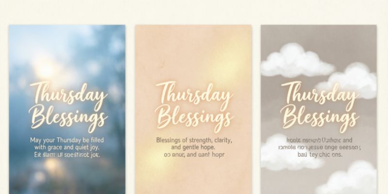 Thursday Blessings Gallery
