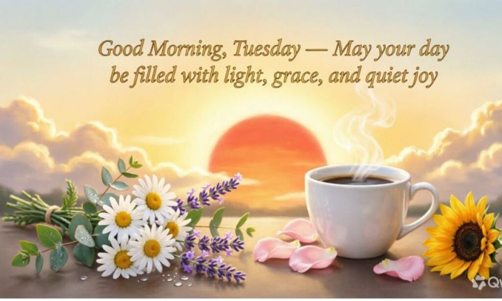 210+ Good Morning Tuesday Blessings, Quotes, prayers, bible verses & images