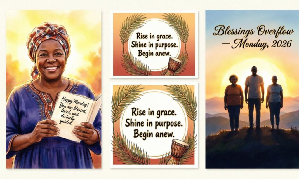 420+ Happy Monday African American Blessings, Images and Quotes in 2026