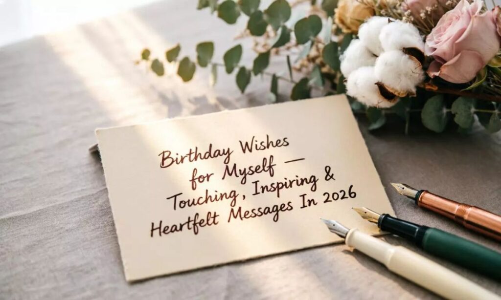 760+ Birthday Wishes for Myself — Touching, Inspiring & Heartfelt Messages In 2026